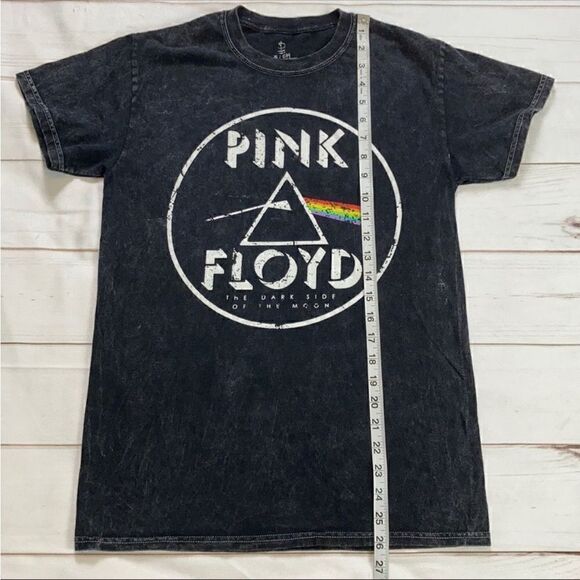 Pink Floyd Unisex Acid Wash Band Tour Shirt - Picture 8 of 8